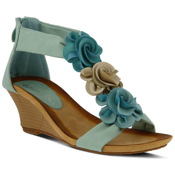 Womens Patrizia Harlequin Wedge Sandals - image 