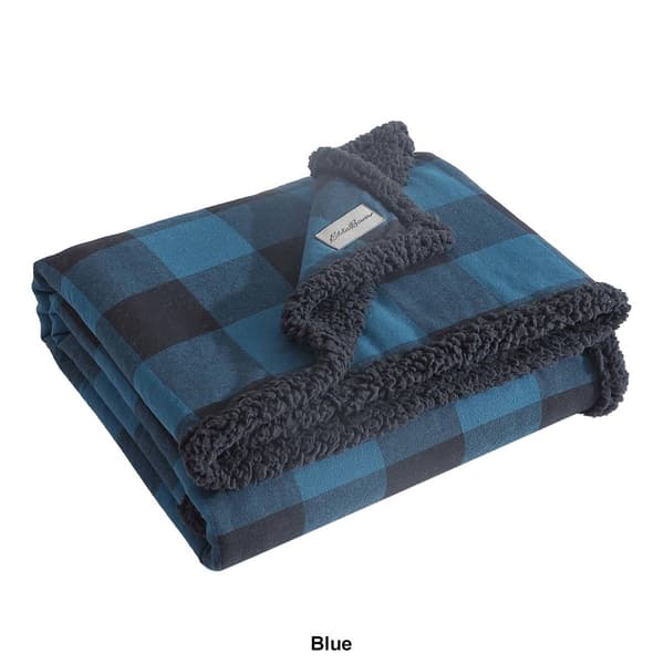 Eddie Bauer Cabin Plaid Cotton Throw