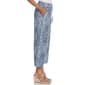 Womens Rafaella&#174; Scroll Bobble Trim Crop Drawcord Wide Leg Pants - image 3