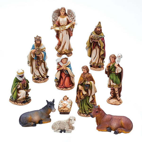 Kurt S. Adler 6in. Nativity Table Piece - image 