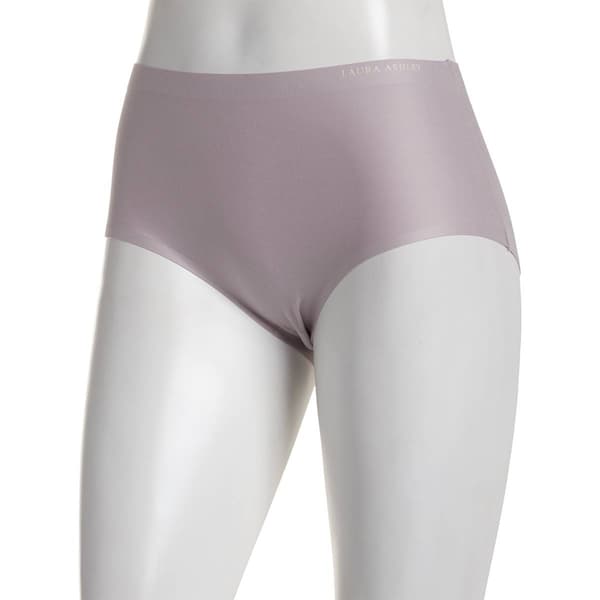 Womens Laura Ashley(R) Single Brushed Micro Brief Panties LS4063AC