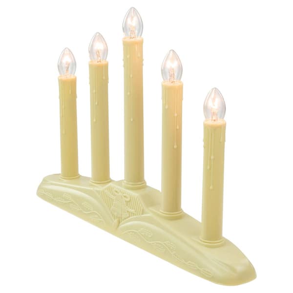 Northlight Seasonal 14.5in. Christmas Chandelier Candle Lamp