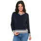 Petite Preswick & Moore(R) Long Sleeve V-Neck Sweater - image 1
