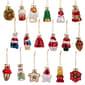 Kurt S. Adler 18pc. Mini Christmas Shaped Glass Ornaments Set - image 4