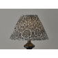 Adesso Dahlia Table Lamp with Pleated Navy/White Fabric Shade - image 4