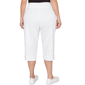 Plus Size Alfred Dunner Port Side Pull On Pearl Hem Capris - image 2