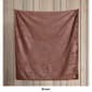 Eddie Bauer Ribbed Texture Stripe Solid Fleece Reversible Throw - image 10