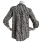 Womens Notations Abstract Equipment Causal Button Down - image 2