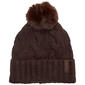 Womens Calvin Klein Cable with Pom Beanie - image 1