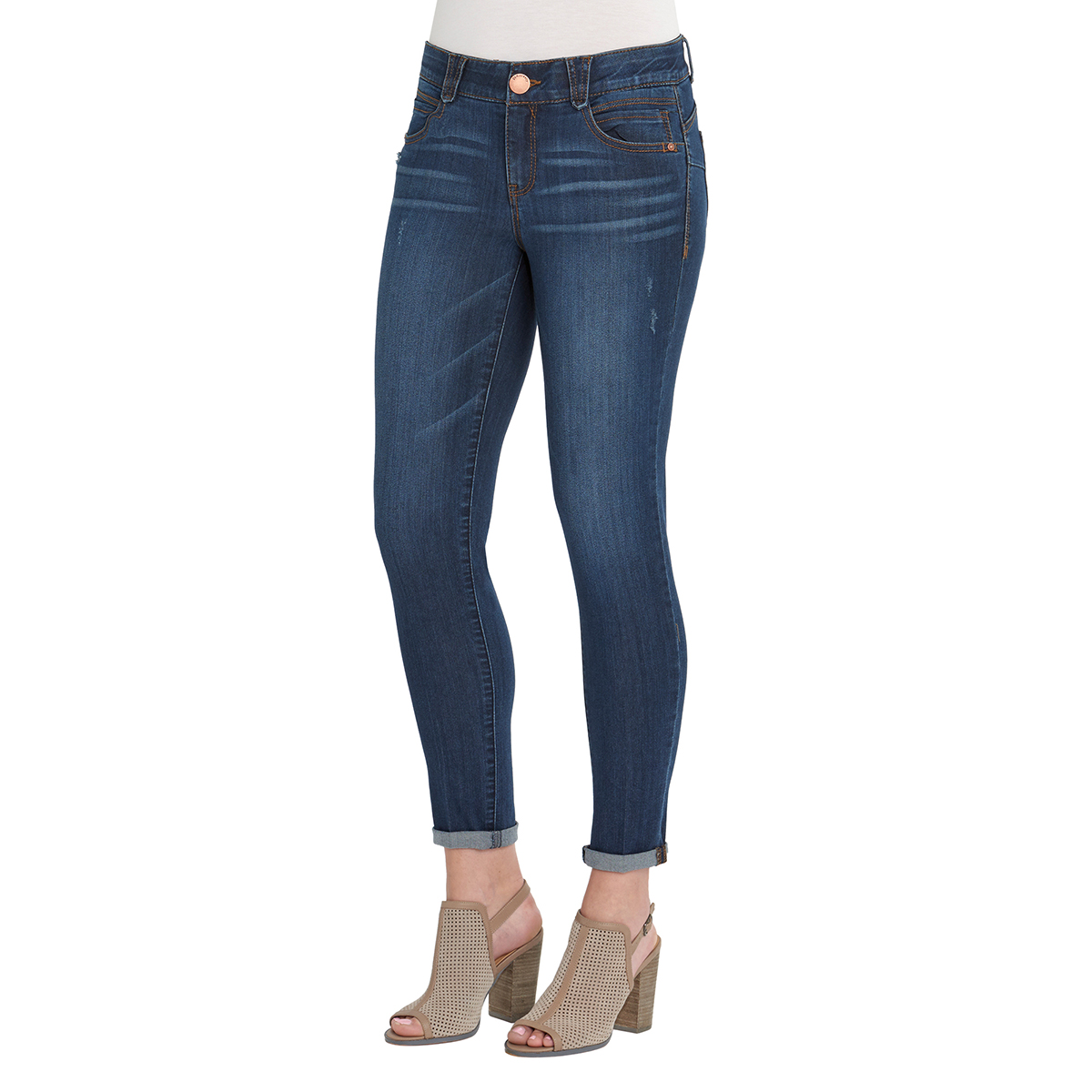 Petite Democracy ”Ab”solution® Skinny Ankle Jeans - Boscov's