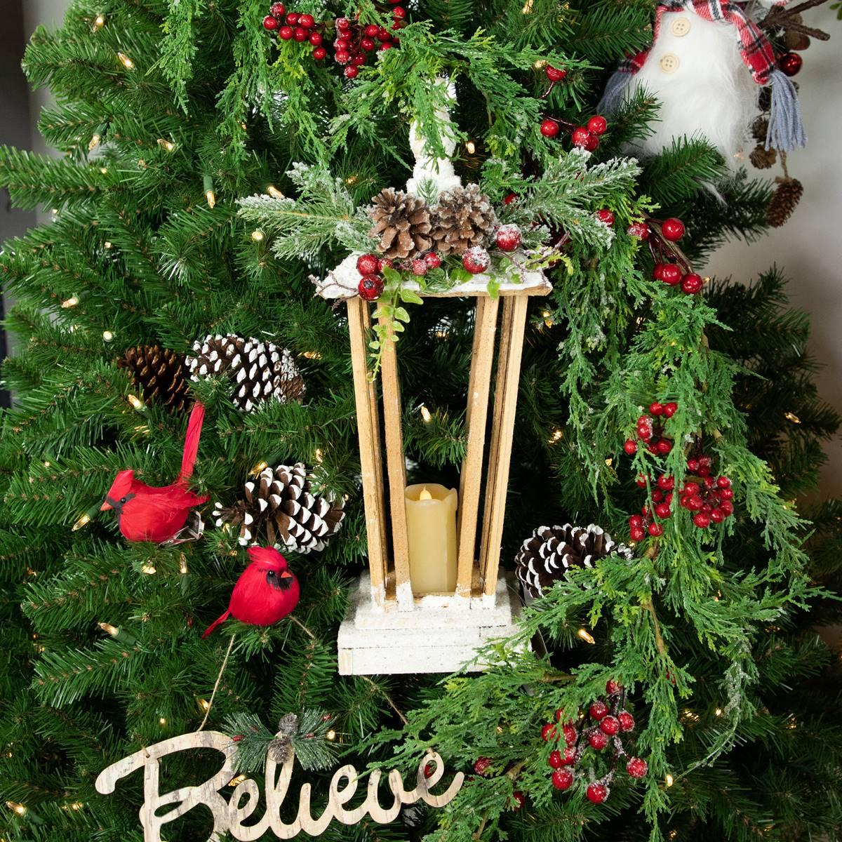 Open Video Modal for Northlight Seasonal 18in. LED Lantern Christmas Decor