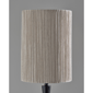 Adesso Amos Floor Lamp with Soft Pleated Oatmeal Linen Shade - image 6