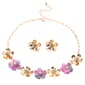 Ashley Cooper(tm) Multi Flower Necklace & Earring Set - image 1
