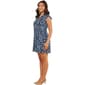 Petite MSK Flutter Sleeve V Neck Floral A-Line Dress - image 4