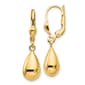 Gold Classics(tm) 14kt. Gold Dangle Lever Back Earrings - image 1