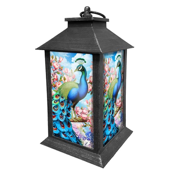 Briarwood Lane Fancy Peacock Lantern - image 