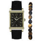 Mens Caribbean Joe Gold-Tone Watch & Bracelet Set - CJSB7173GD.UK - image 1