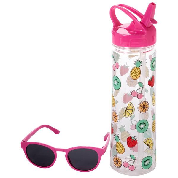 Girls Capelli&#40;R&#41; New York 13pc. Fruit Water Bottle w/Sunglasses - image 