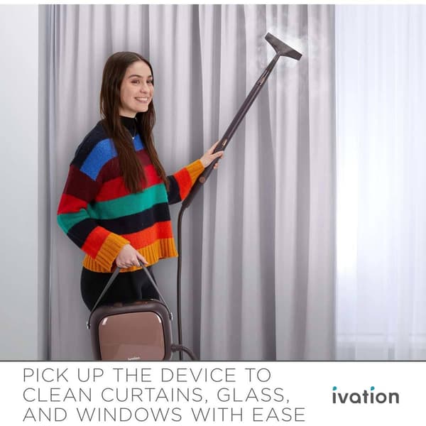 Ivation Multipurpose Cleaner Steamer w/ 18 Accessories