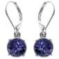 Gloria Vanderbilt Tanzanite Crystal Drop Earrings - image 1