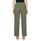 Petite NY Collection Solid Airflow Pants with Button - image 2