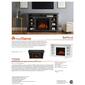 Real Flame Belford Electric Fireplace TV Stand - image 21