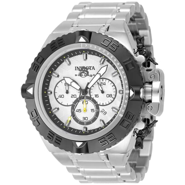 Mens Invicta Subaqua Noma IV Black/Silver Dial Watch - 48201 - image 