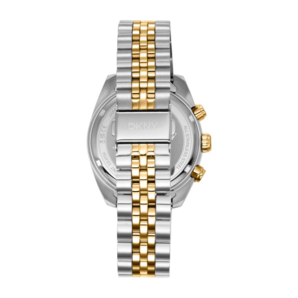 Mens DKNY Chronograph Two-Tone Bracelet Watch - DK1G134M0065