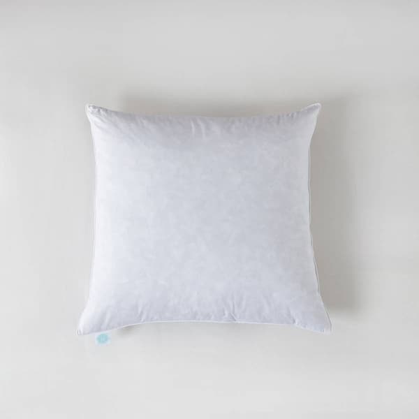 Martha Stewart Firm 233TC 2pk.  Euro-Square Feather Pillow