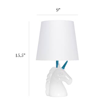 Enchanting Sparkling Unicorn Table Lamp By Simple Designs