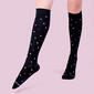 Womens Dr. Motion Compression Dancing Dot Knee High Socks - image 1
