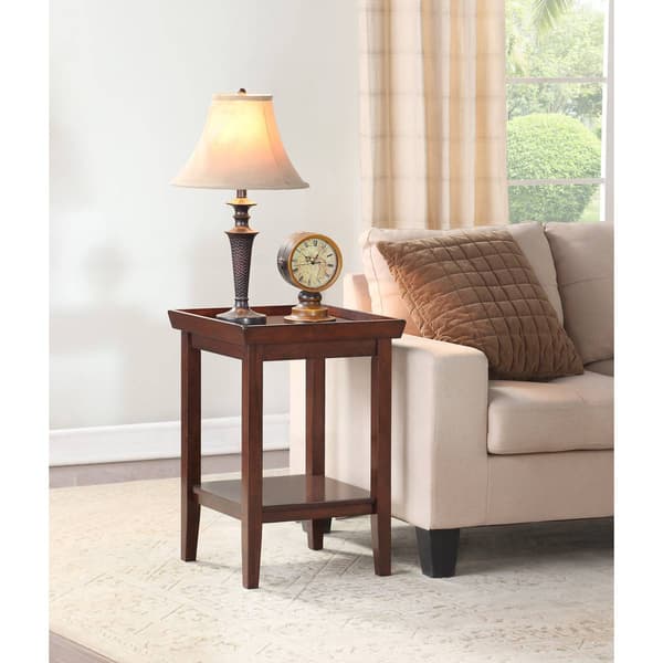 Convenience Concepts Ledgewood End Table w/ Shelf