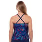 Womens American Beach Sparklers High Neck Tankini Swim Top - image 3