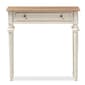 Baxton Studio Marquetterie Wood Two-Tone Console Table - image 4