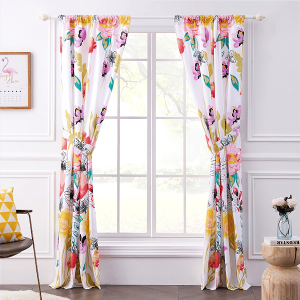 Greenland Home Fashions™ Watercolor Dream 2pc. Curtain Panel Set