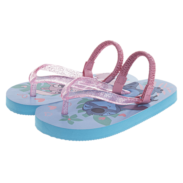 Toddler Girls Disney™ Stitch & Angel Dual Sizes Flip Flops
