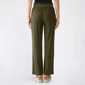 Juniors Derek Heart High Rise Smock Embroidered Waistband Pants - image 4