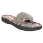 Womens Nanette Lepore Textured Thong Slippers - image 1