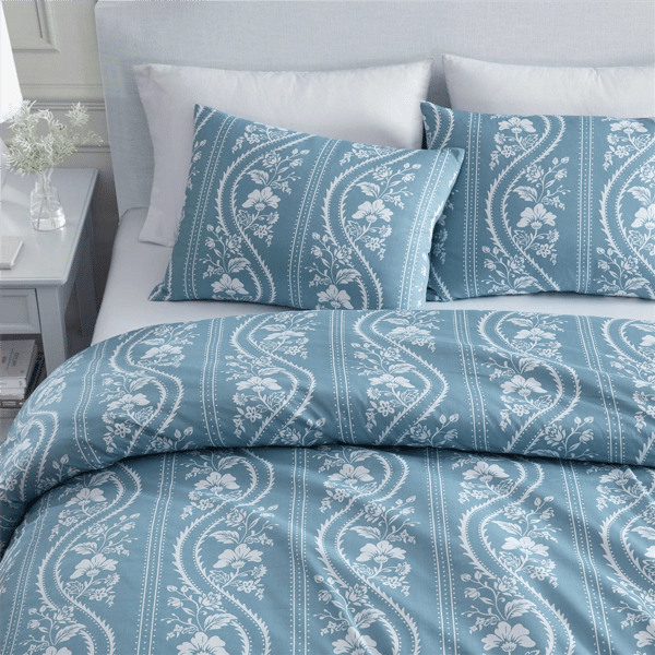 Martha Stewart Sophia Stripe Duvet Set