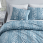 Martha Stewart Sophia Stripe Duvet Set - image 7