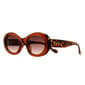 Womens Jessica Simpson Sun 2 Tone Oval 4 Sunglasses - image 1