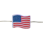 Northlight 20ct. Patriotic Americana USA Flag LED Fairy Lights - image 4