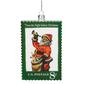 Northlight Seasonal 3.5n. USPS Santa Stamp Christmas Ornament - image 1