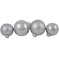 Northlight 72ct. 2-Finish Christmas Glass Ball Ornaments - image 3