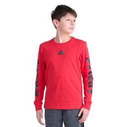 Boys (8-20) Adidas(R) Camo Long Sleeve Tee