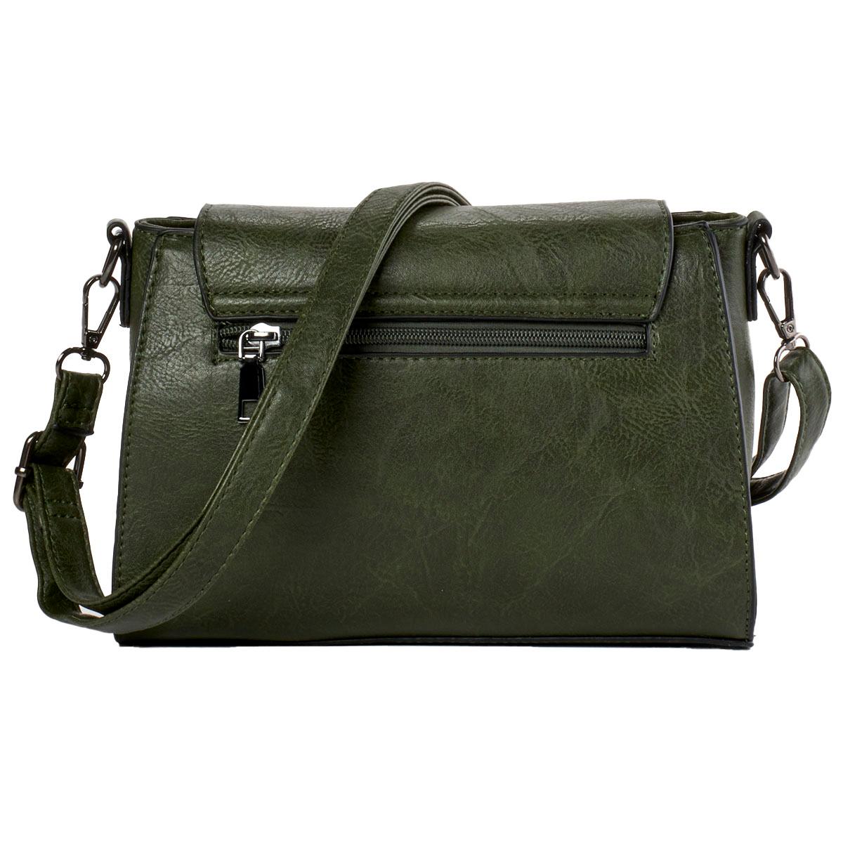 Sam & Hadley Whipstitch Stud Flap Crossbody