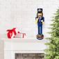 Santa''s Workshop 14in. North Pole Conductor Nutcracker - image 4