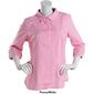 Womens Tommy Hilfiger Sport Gingham 3/4 Roll Tab Sleeve Shirt - image 3