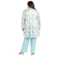 Plus Size R&M Richards 3pc. Foil Jacquard Straight Leg Pant Set - image 2