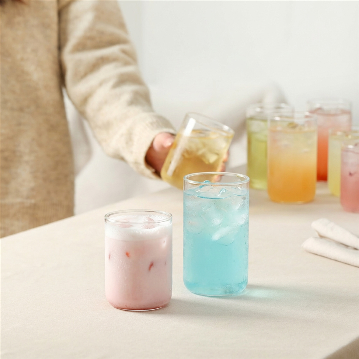 Stone Lain Celina 16pc. Borosilicate Glassware Set